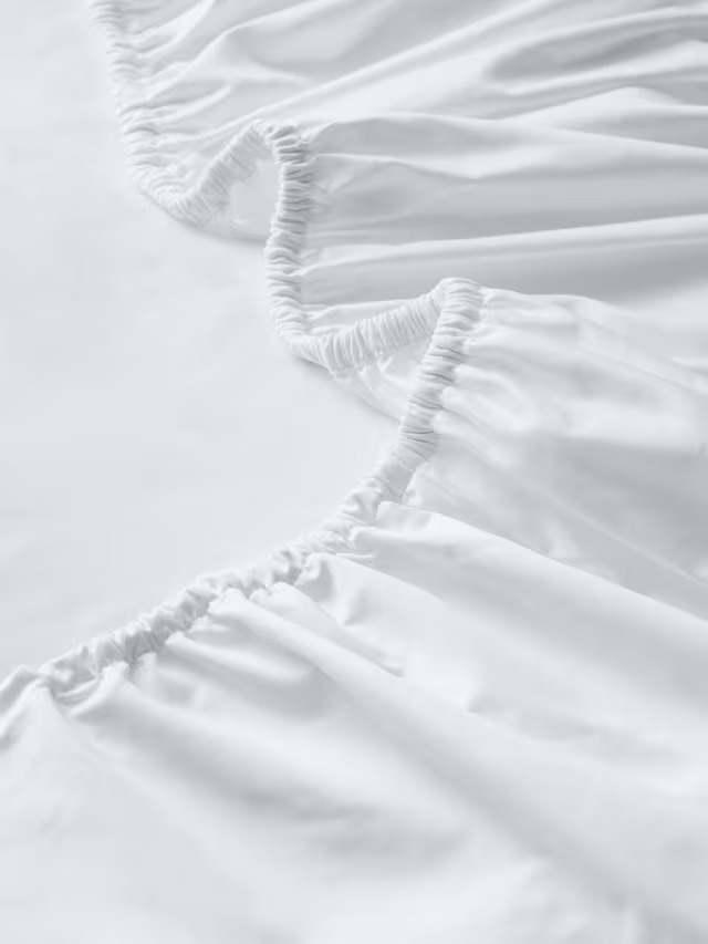 John Lewis Egyptian Cotton Sateen 1200 Thread Count King Extra Deep Fitted Sheet, White