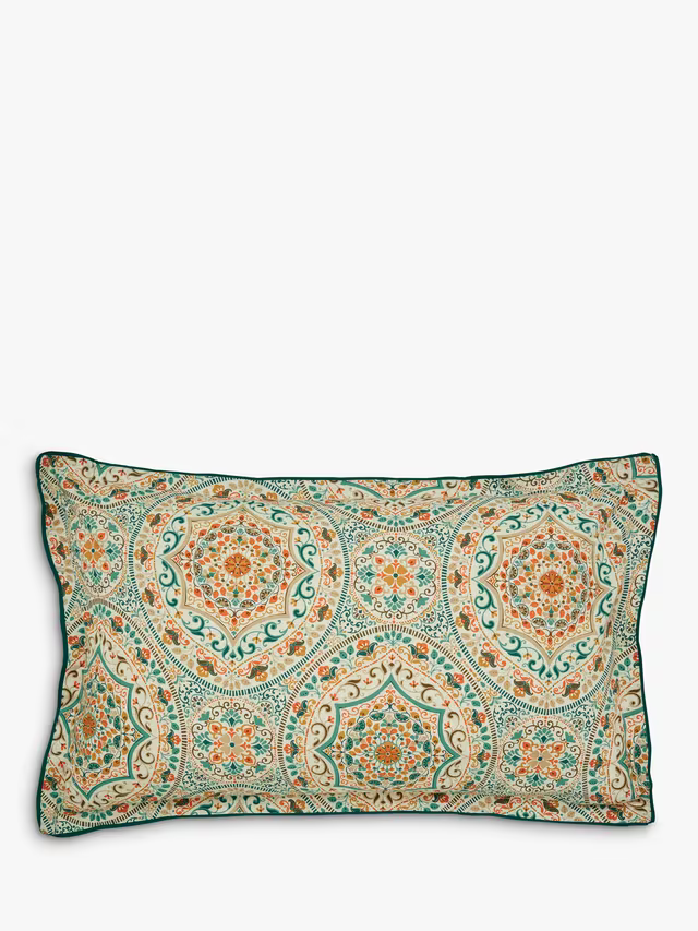 Bedeck of Belfast Addison Duvet Cover Set, Gold Teal