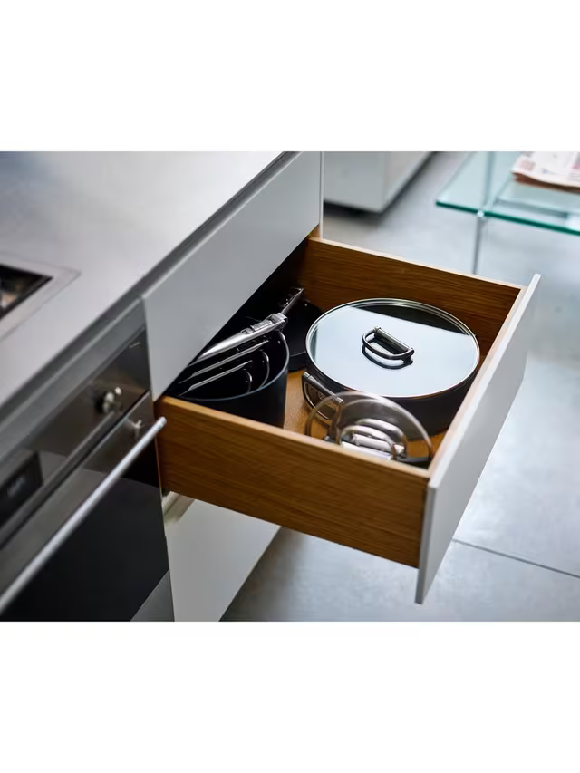 Joseph Joseph Space Folding Handle Aluminium Non-Stick Shallow Casserole & Lid,