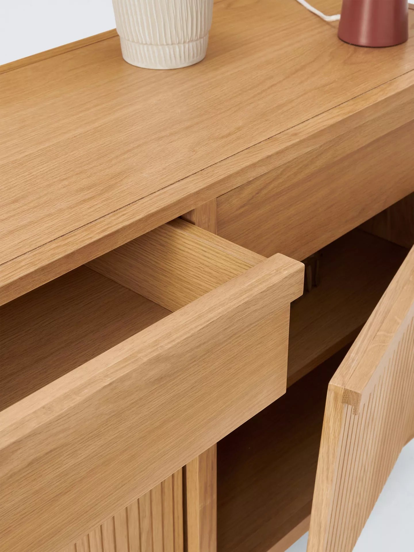 John Lewis Anders 3 Door, 3 Drawer Sideboard, Natural