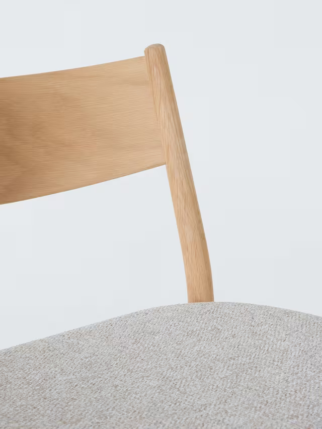 John Lewis Parity Dining Chair, Set of 2, Natural