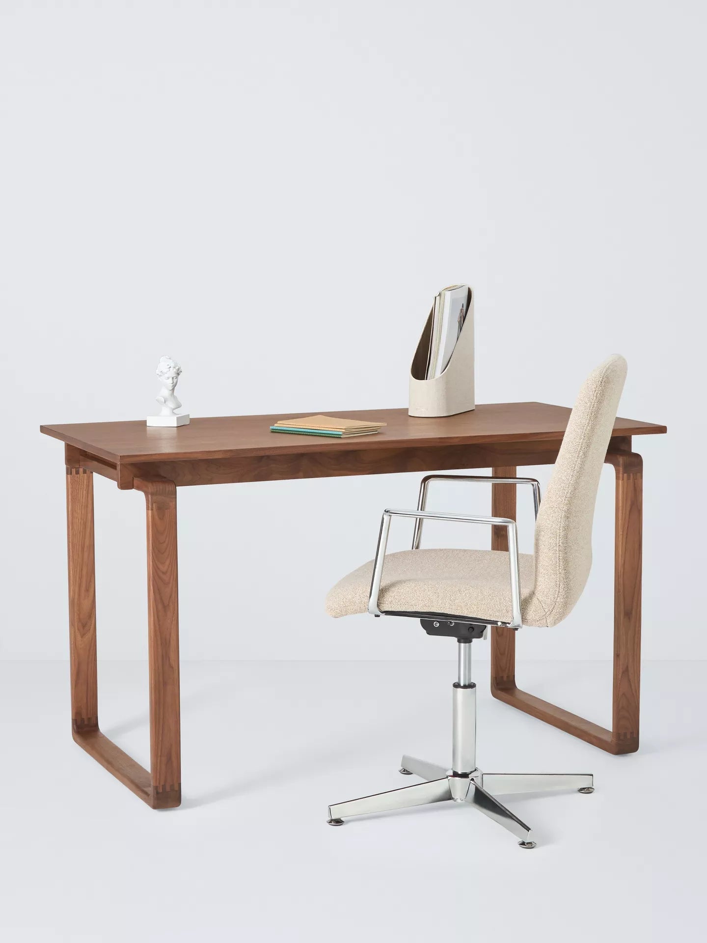 John Lewis Orbit Desk, Walnut