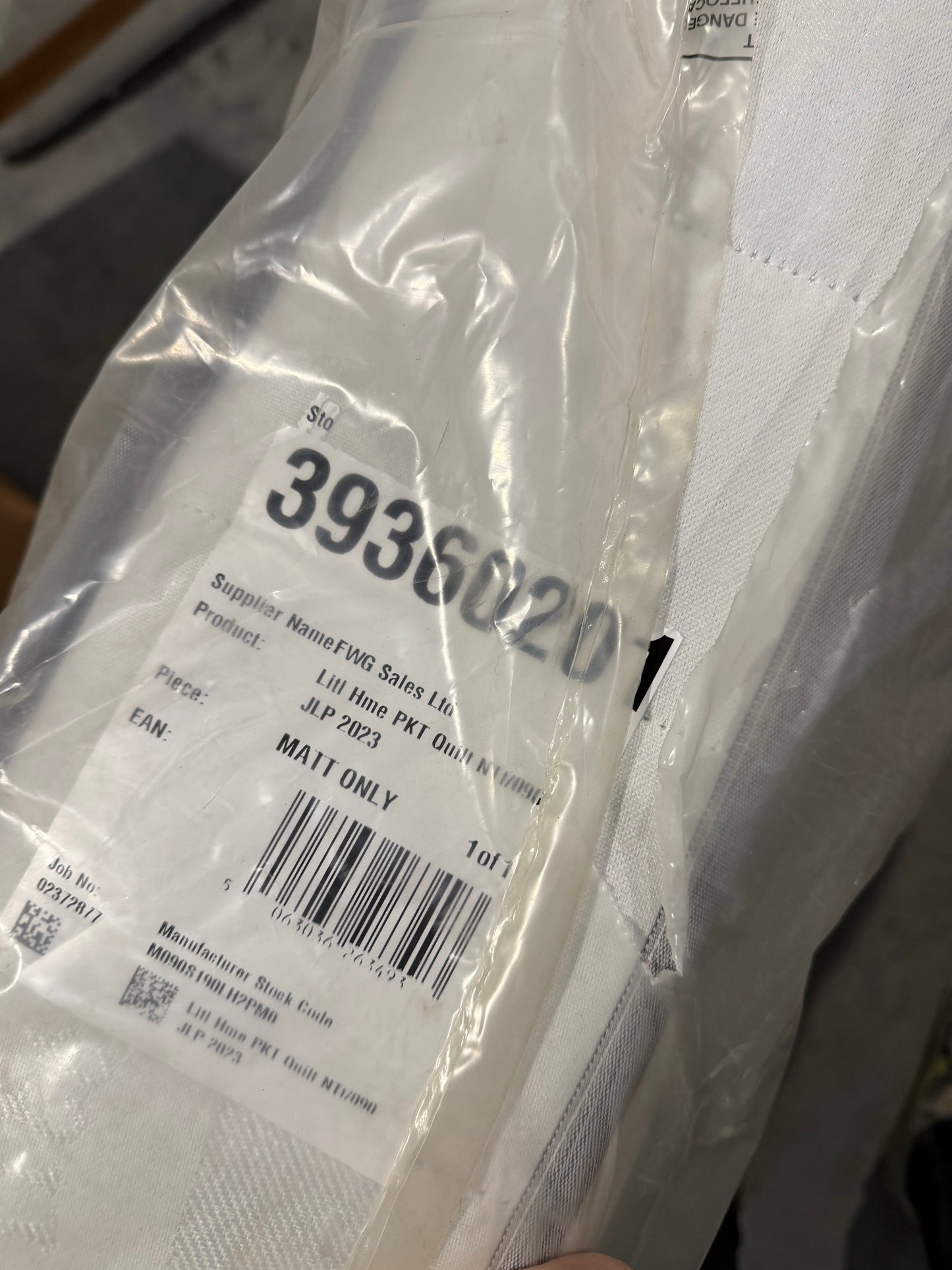 John Lewis Pocket Spring Quilted Kids' Mattress, Medium Tension Single