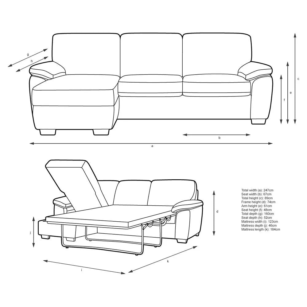 John Lewis Camden 5+ Seater LHF Storage Chaise End Sofa Bed Plush Velvet Charcoal