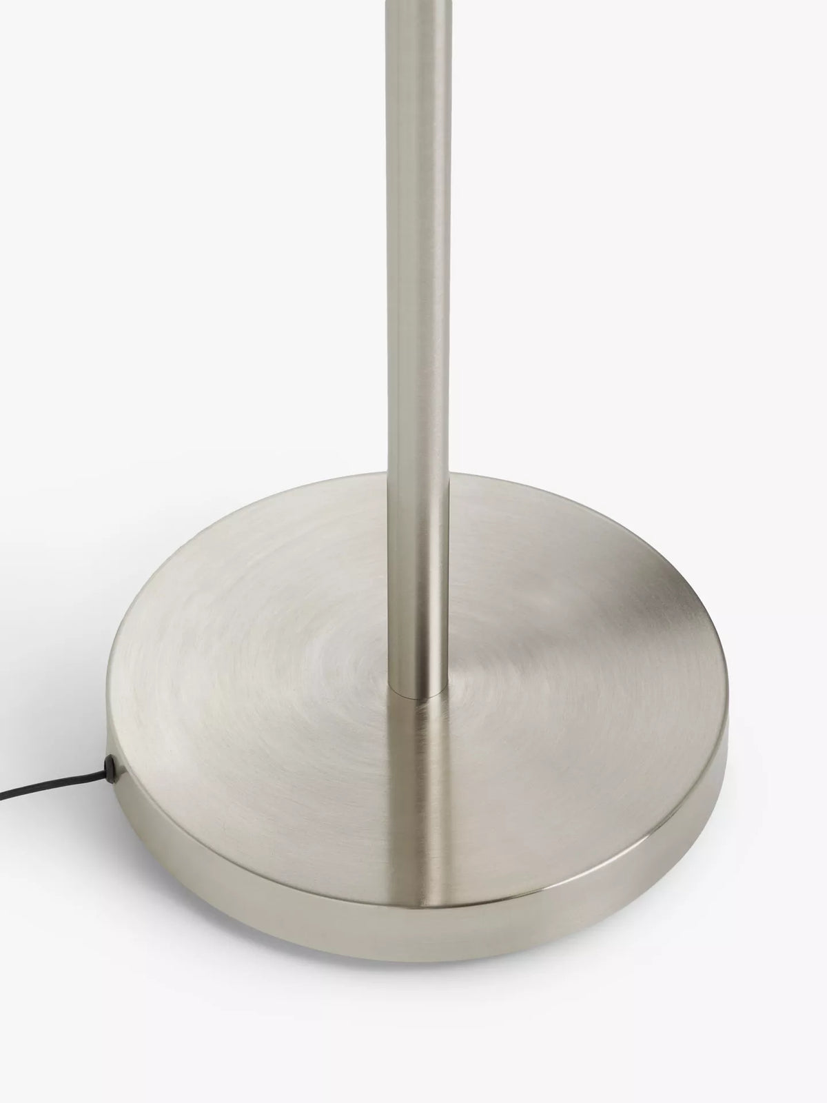 John Lewis Torchiere LED Smart Switch Floor Lamp, Nickel