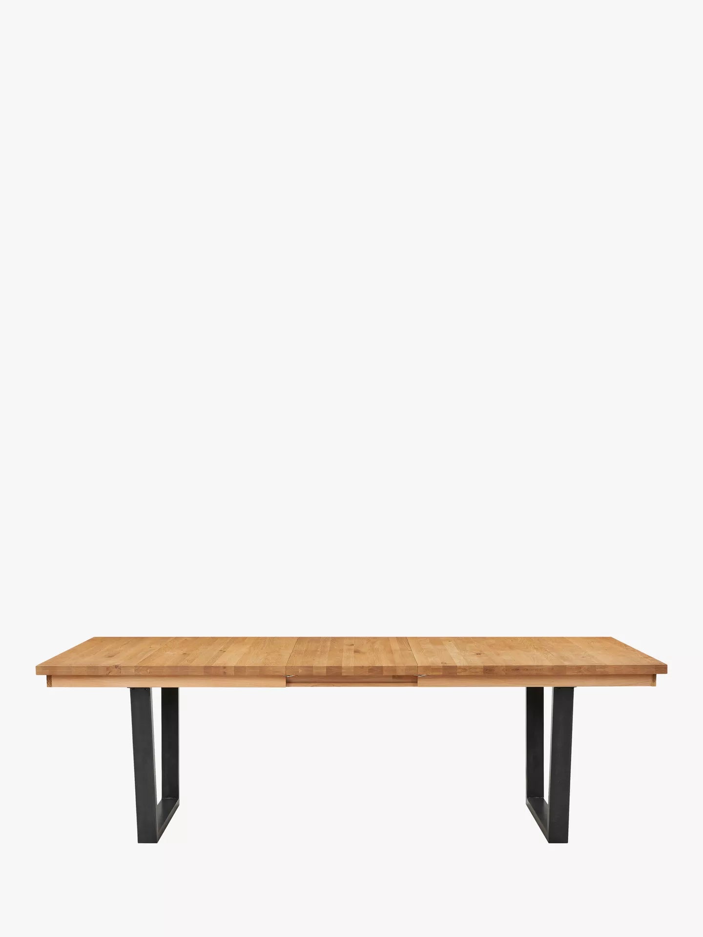 John Lewis Calia 8-10 Seater Extending Dining Table, Solid Oak