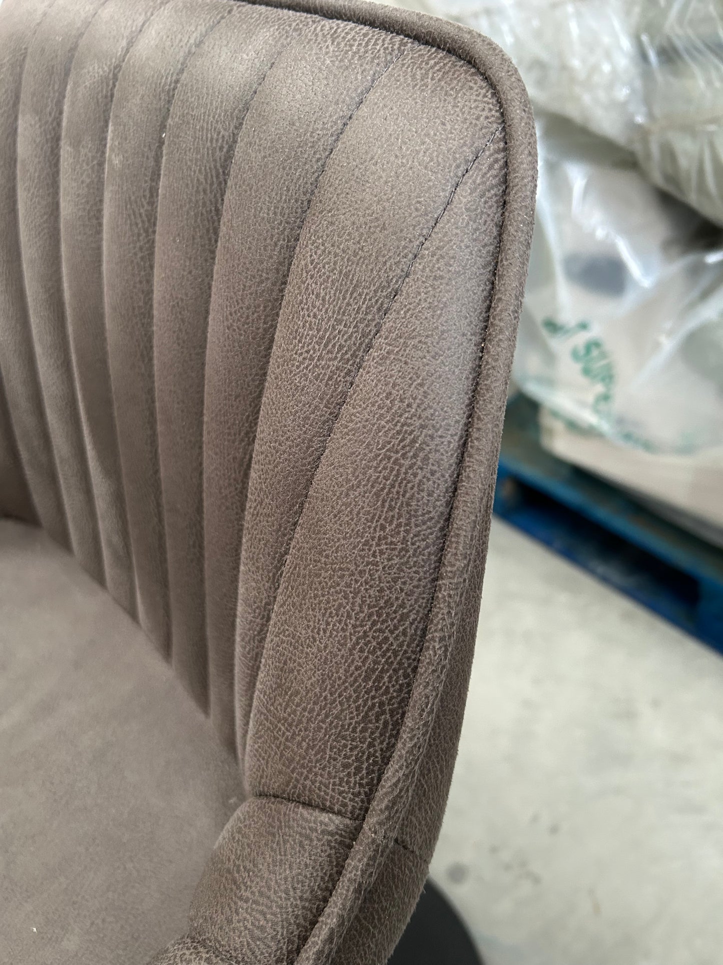 Brooks II Gas Lift Adjustable Bar Stool, Set of 2, Mocha