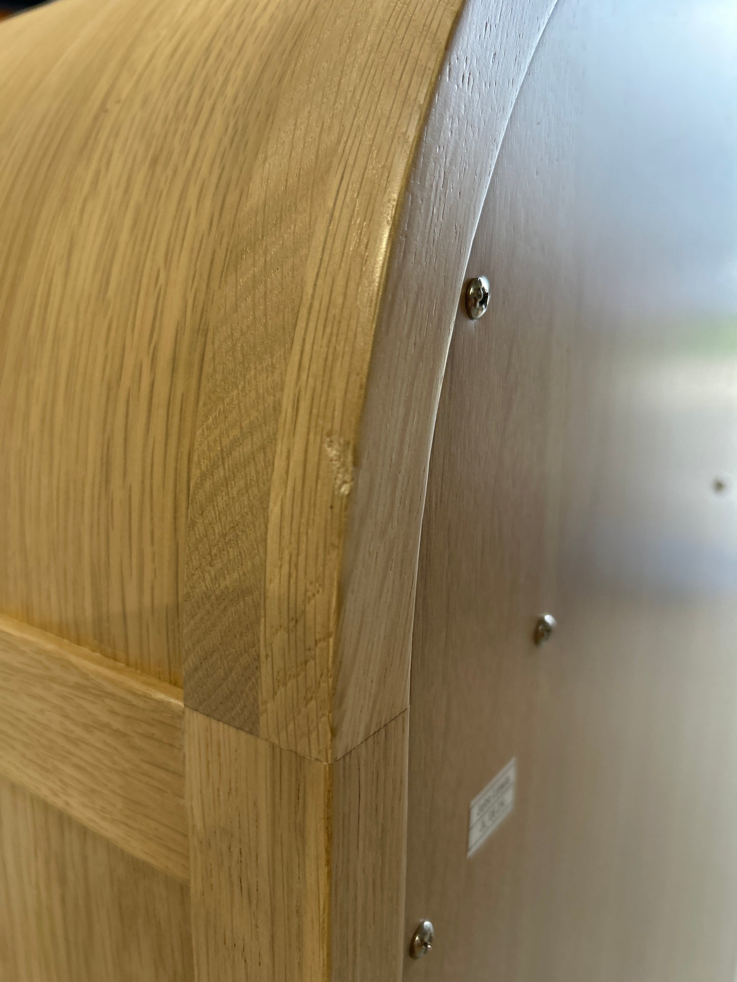 John Lewis Rattan Double Wardrobe, Oak