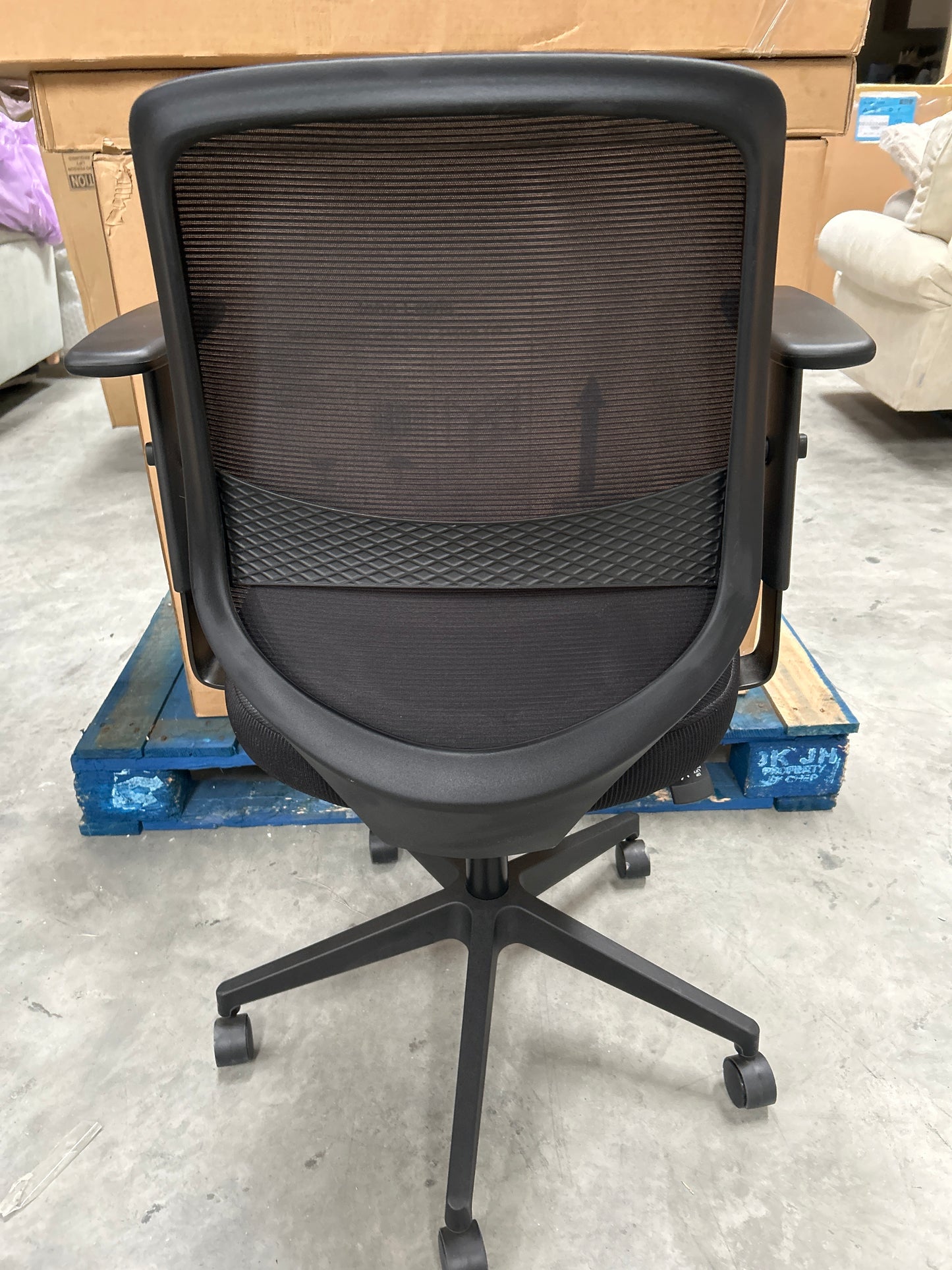 John Lewis Dorsal Office Chair, Black