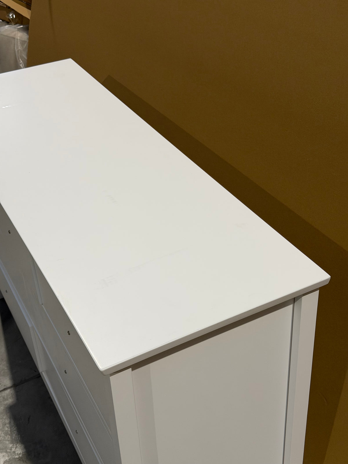 John Lewis Chest of Drawer 7 Drawer Chest White White Wilton