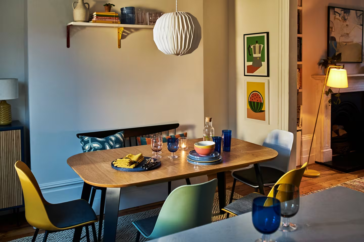 John Lewis Whistler Dining Chair Green