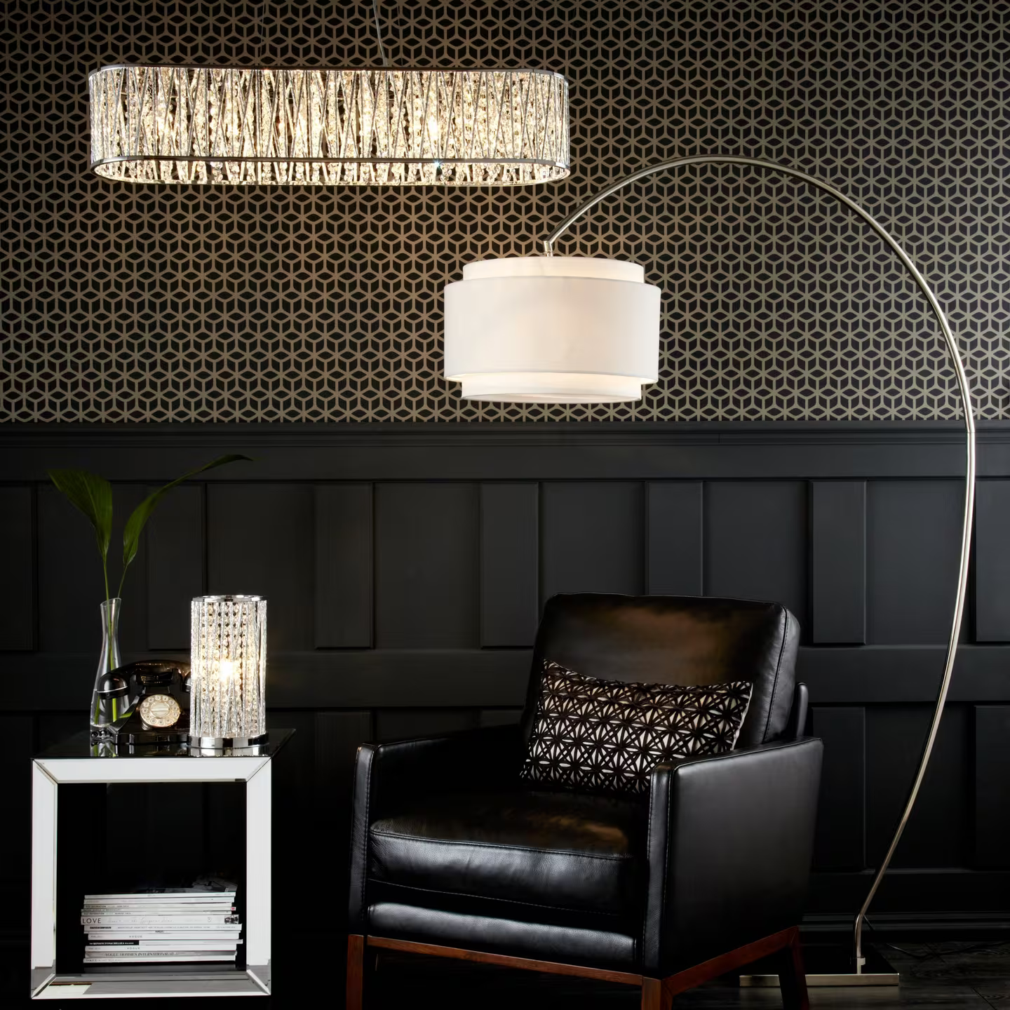 John Lewis Emilia Jazzy Diner Bar Ceiling Light