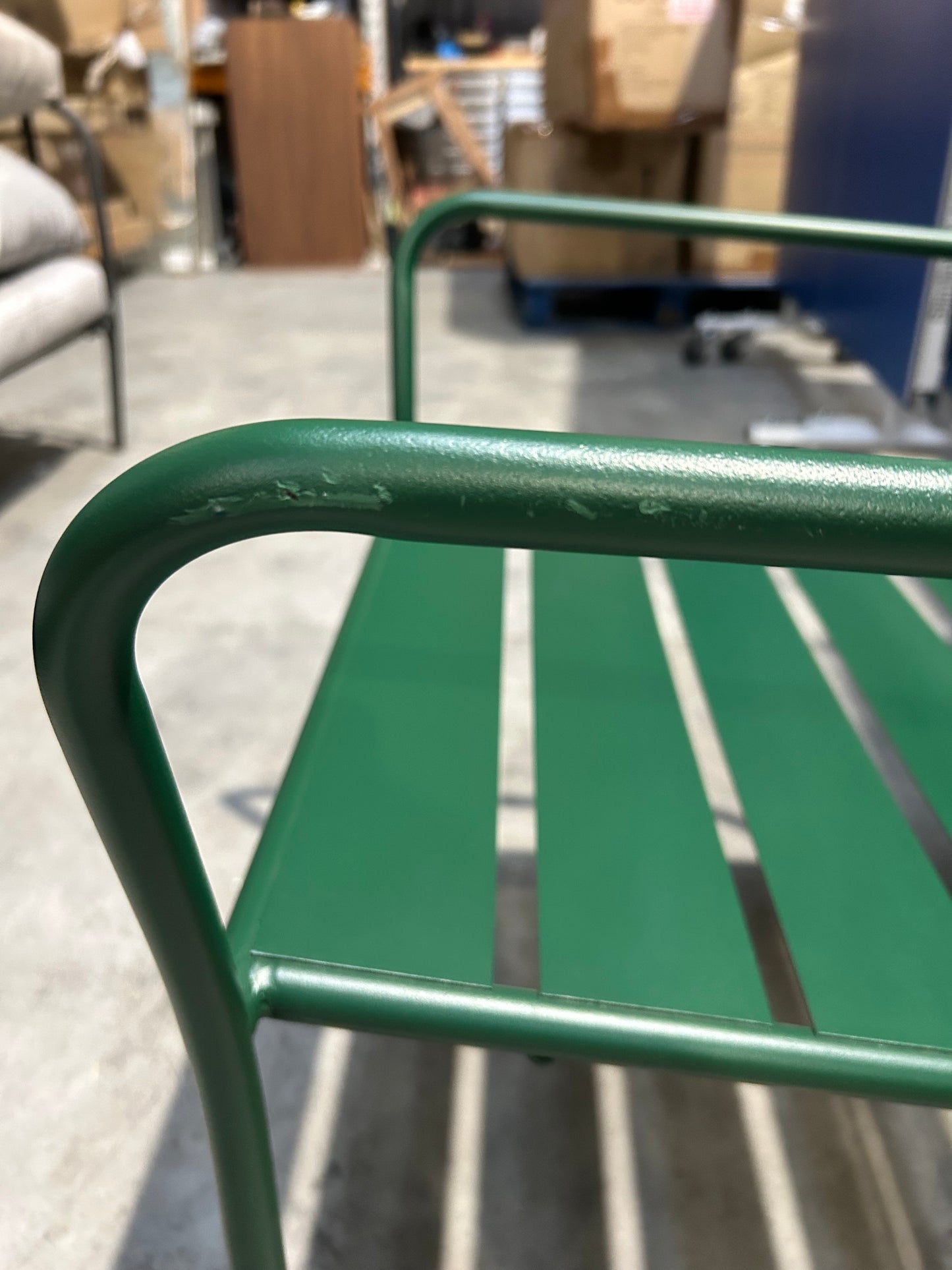 John Lewis Metal Garden Lounge Chai