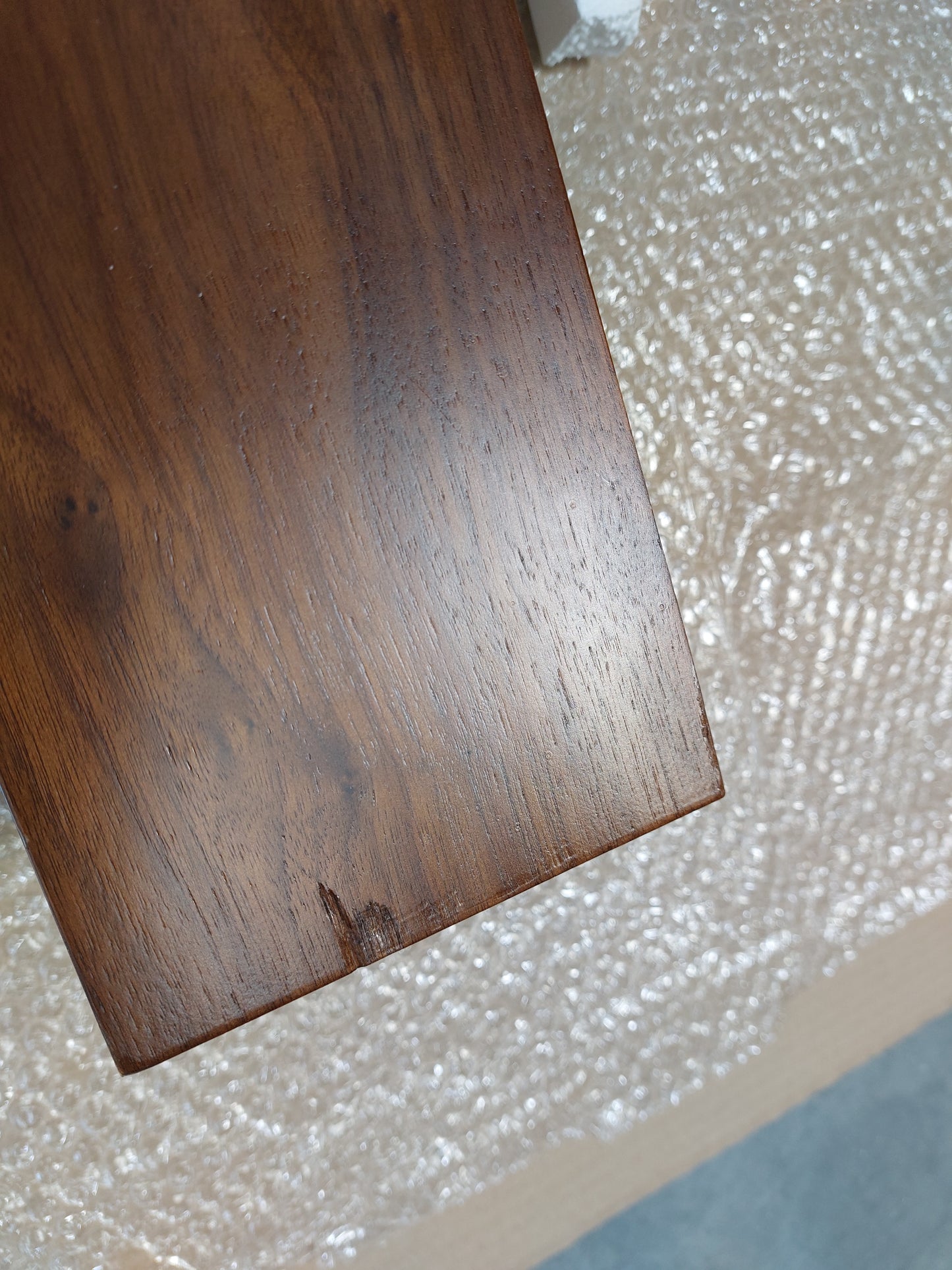 John Lewis Scandi Wood Bed Frame, King Size, Walnut