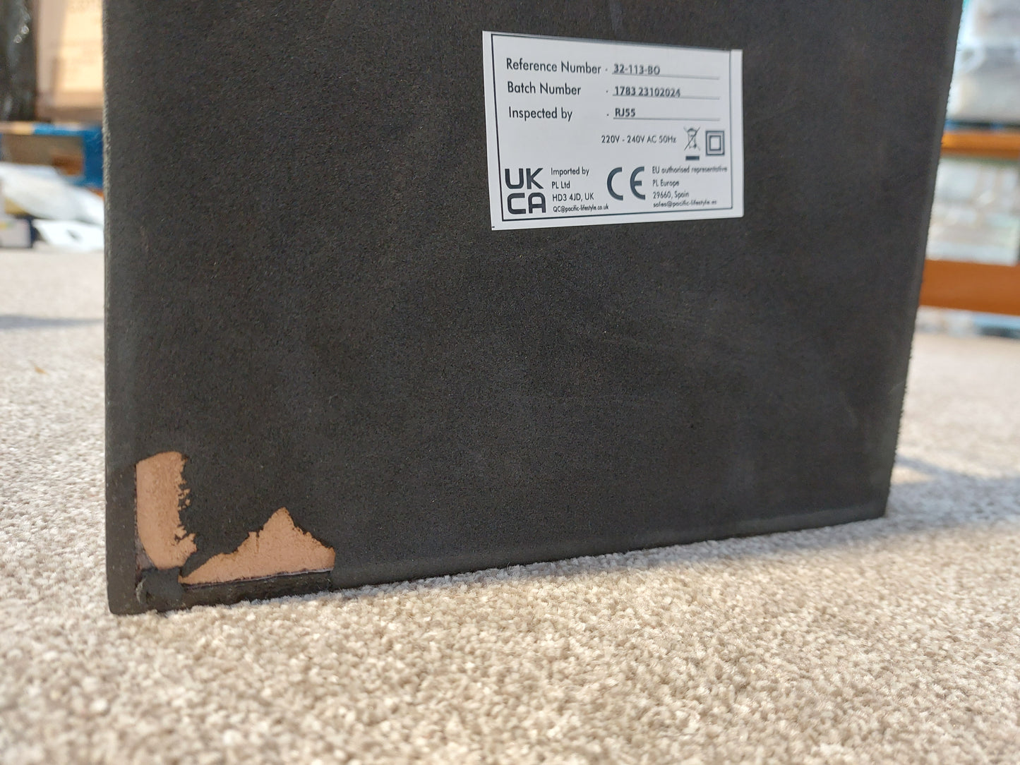 Pacific Langston Metal Floor Lamp