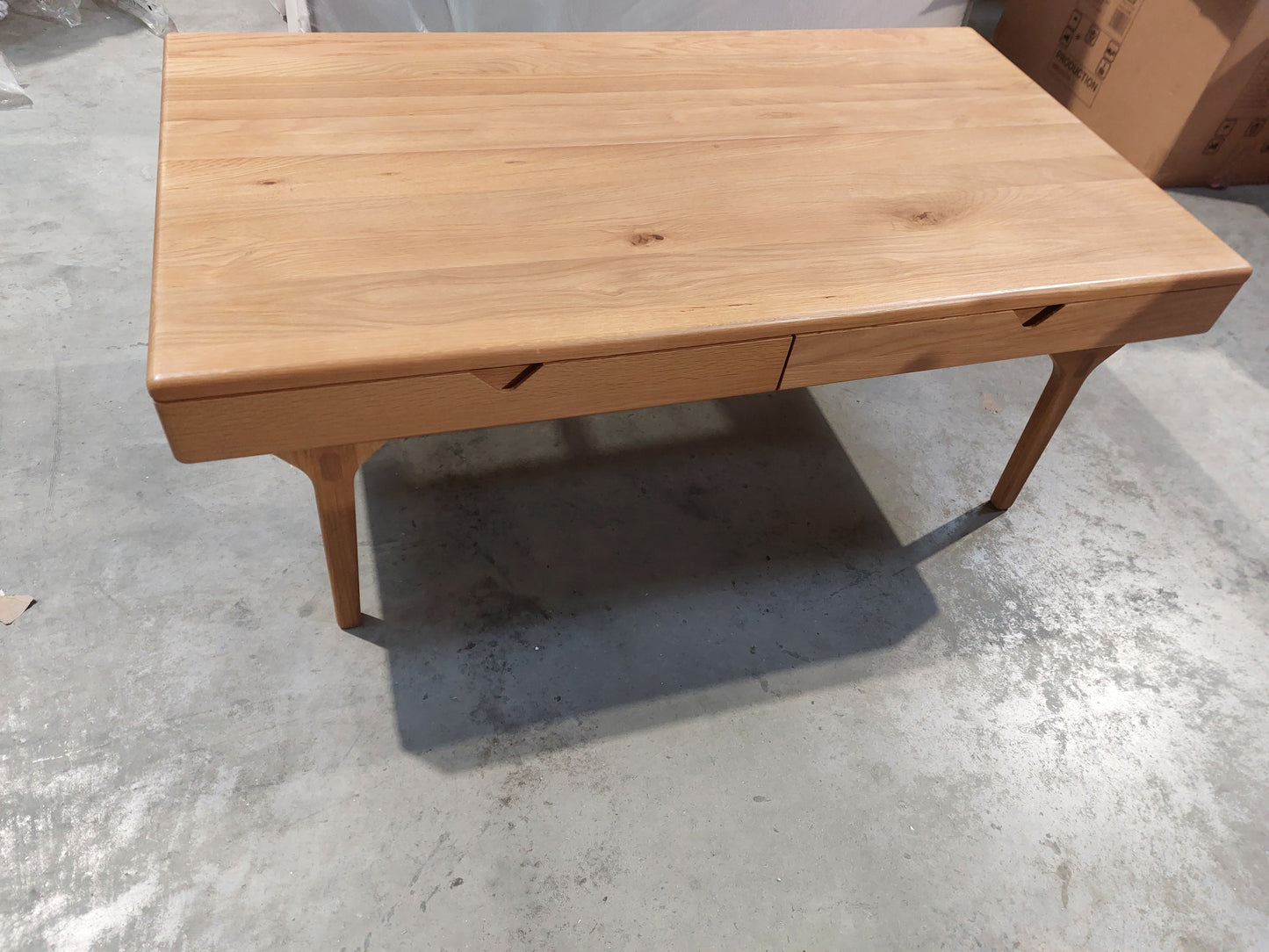 John Lewis X-Ray Wood Coffee Table Danish