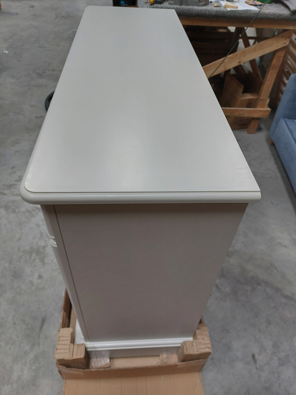 Laura Ashley Clifton 10 Drawer Chest, Grey Bedroom Storage