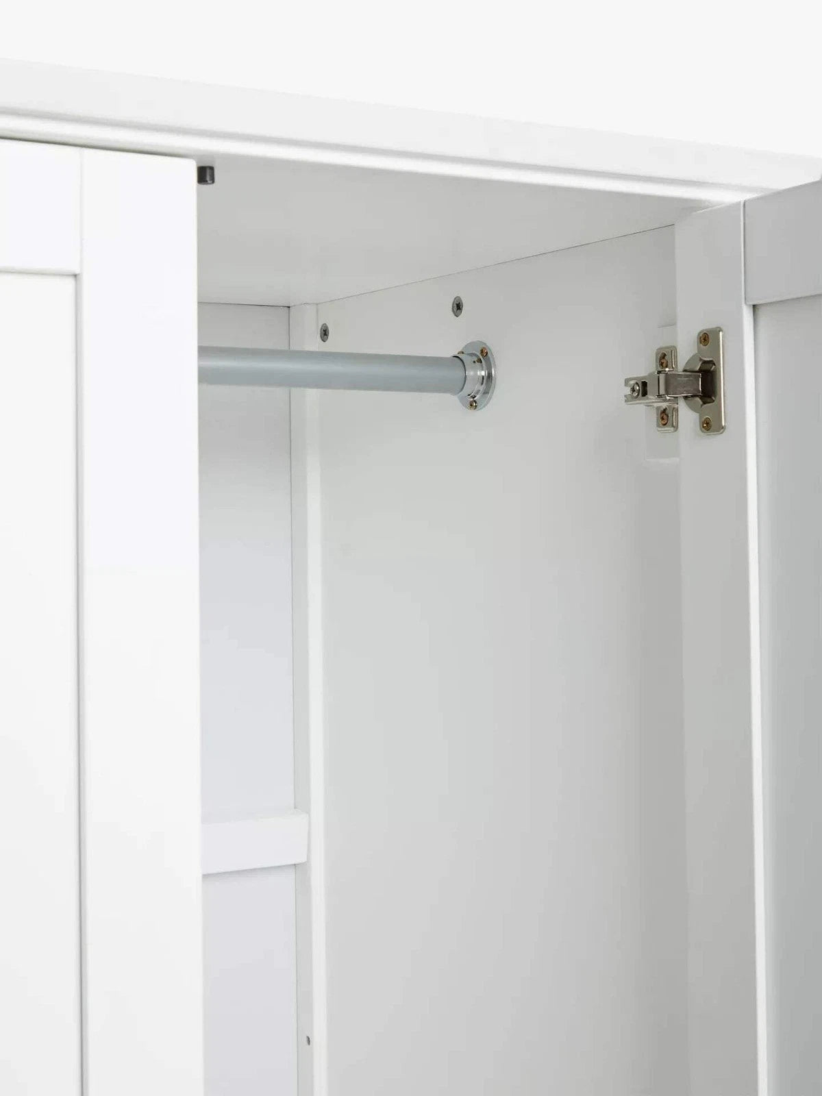 John Lewis Wilton Narrow 2 Door Wardrobe White