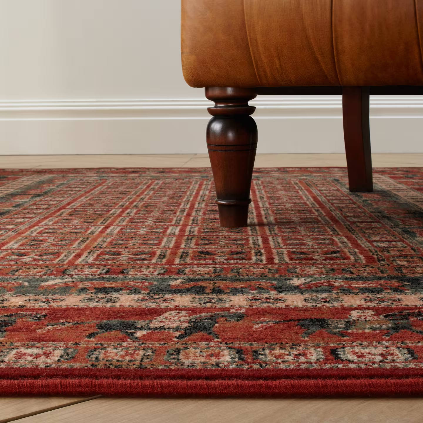 John Lewis Royal Heritage Pazyrk Rugs, Red, L200 x W135cm
