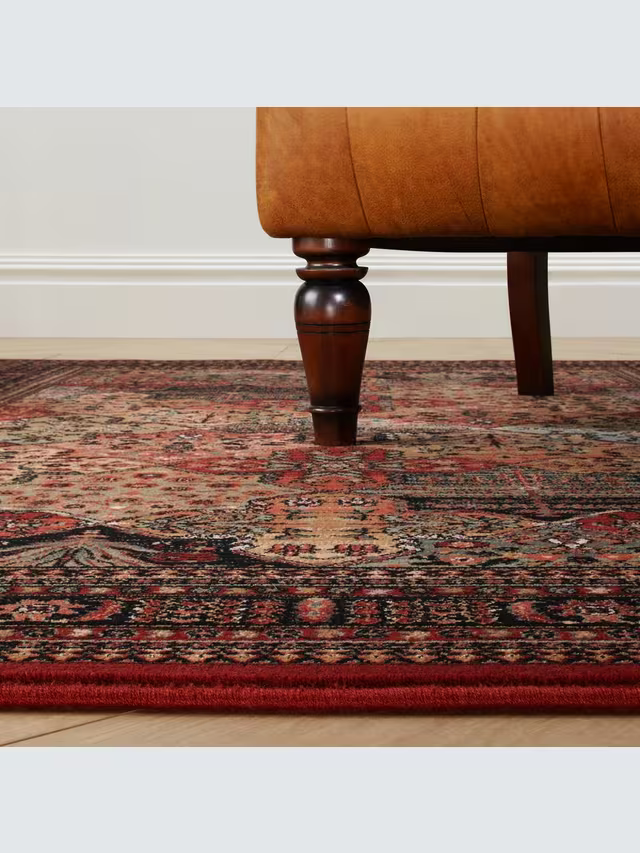 John Lewis Royal Heritage Imperial Baktian Rug, Red, L160 x W80cm