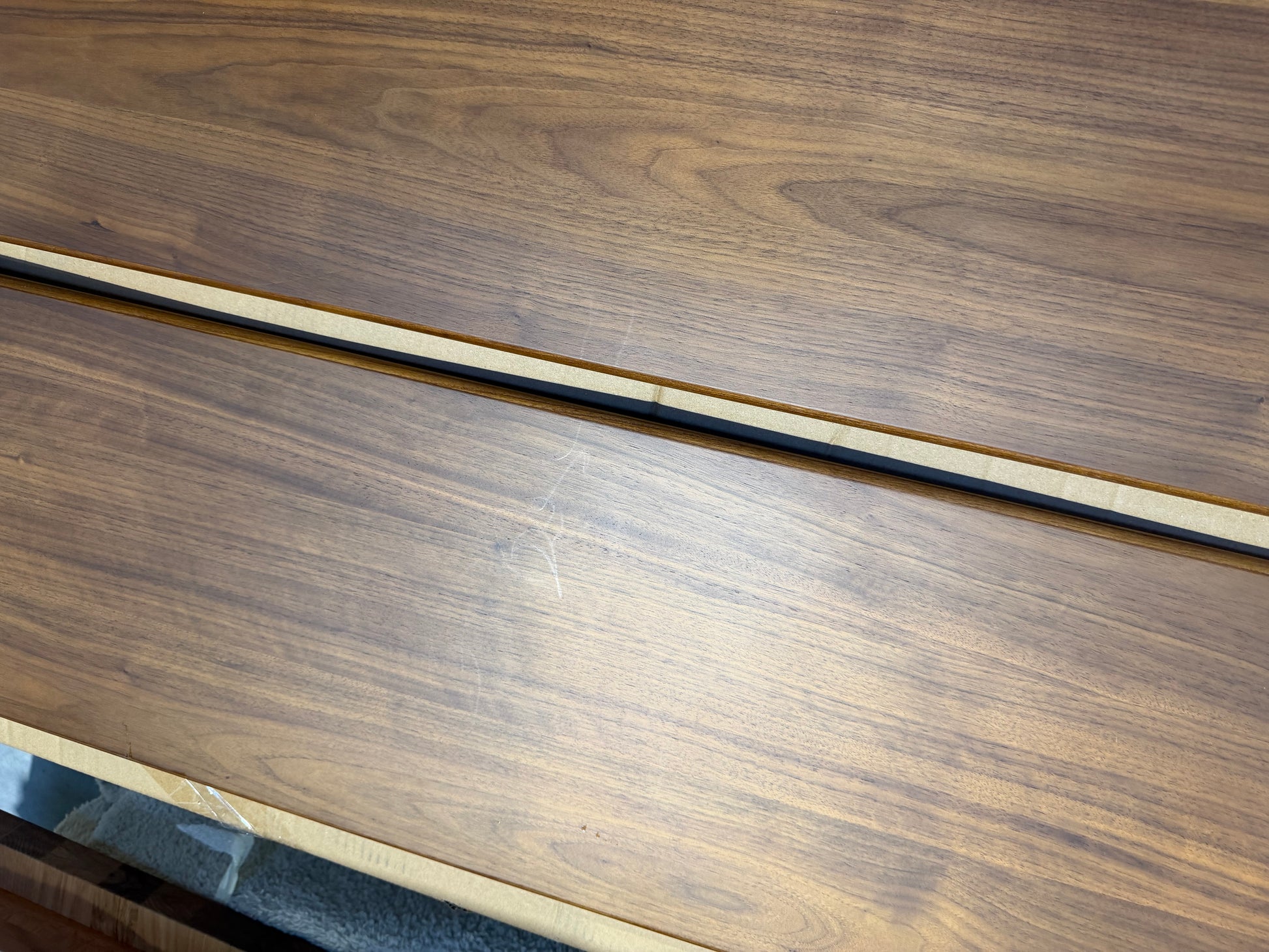 John Lewis Scandi Wood Bed Frame, Double, Walnut Finish