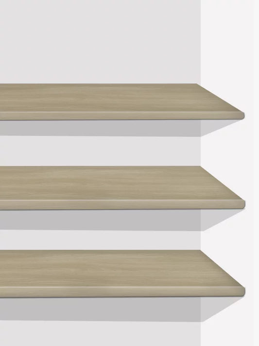 John Lewis Elstra / Marlow Wardrobe Internal Shelves, Set of 3, 96.4cm