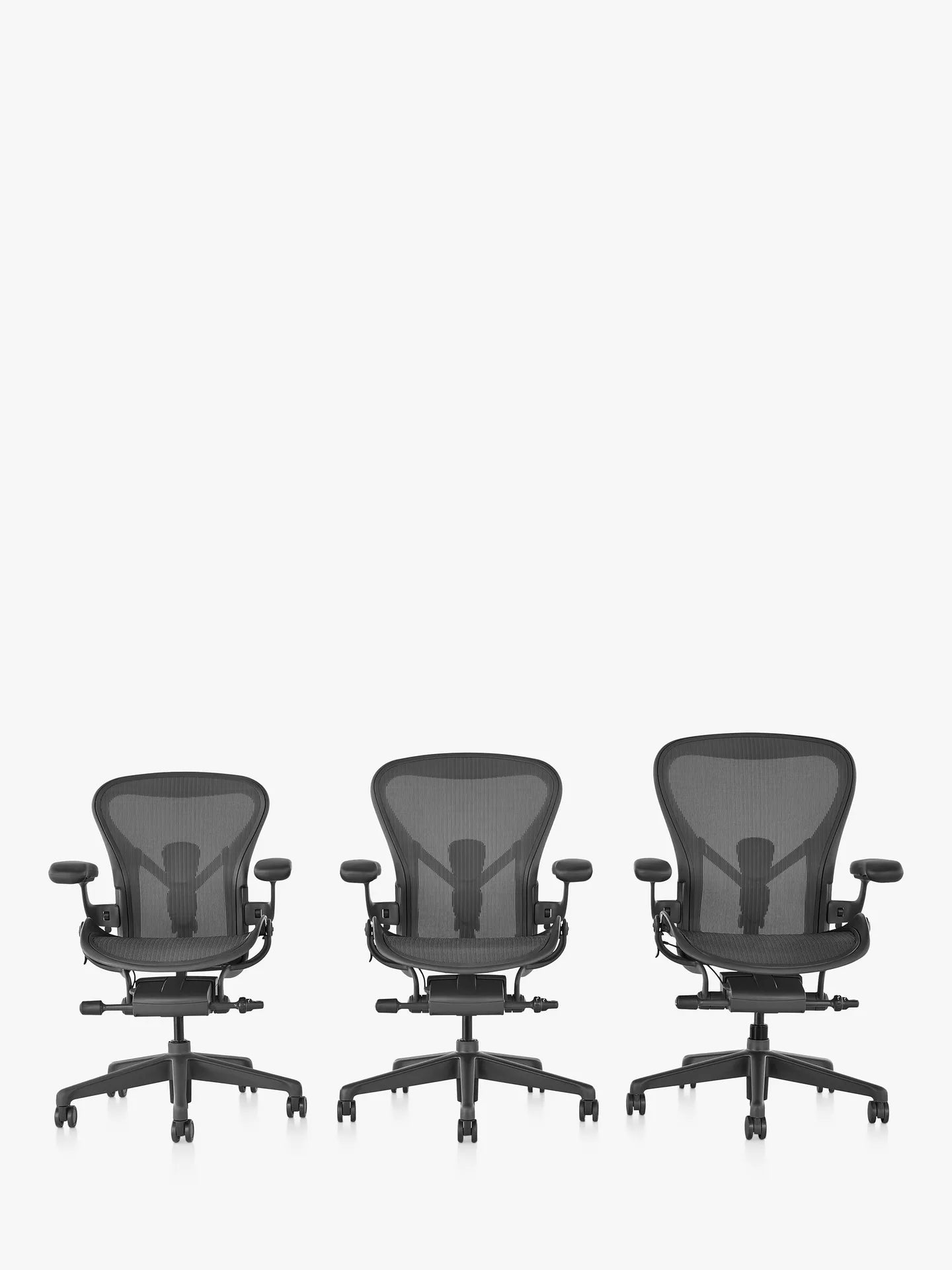 Herman Miller Aeron Office Chair, Graphite Size B