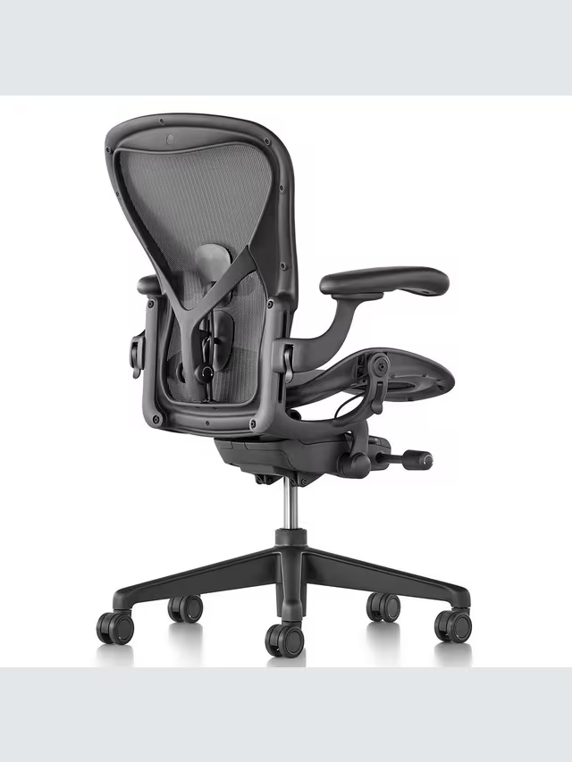 Herman Miller Aeron Office Chair, Size B, Graphite