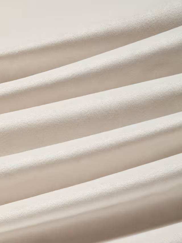 John Lewis Velvet Pair Lined Pencil Pleat Curtains, Champagne, W228 x Drop 182cm