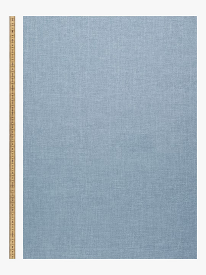 John Lewis Textured Weave Pair Blackout Lined Eyelet Curtains, Blue, W228 x Drop 182cm
