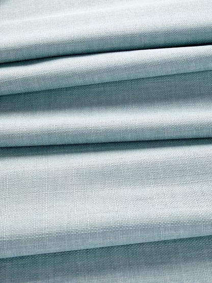 John Lewis Textured Weave Pair Blackout Lined Pencil Pleat Curtains, Duck Egg, W167 x Drop 274cm