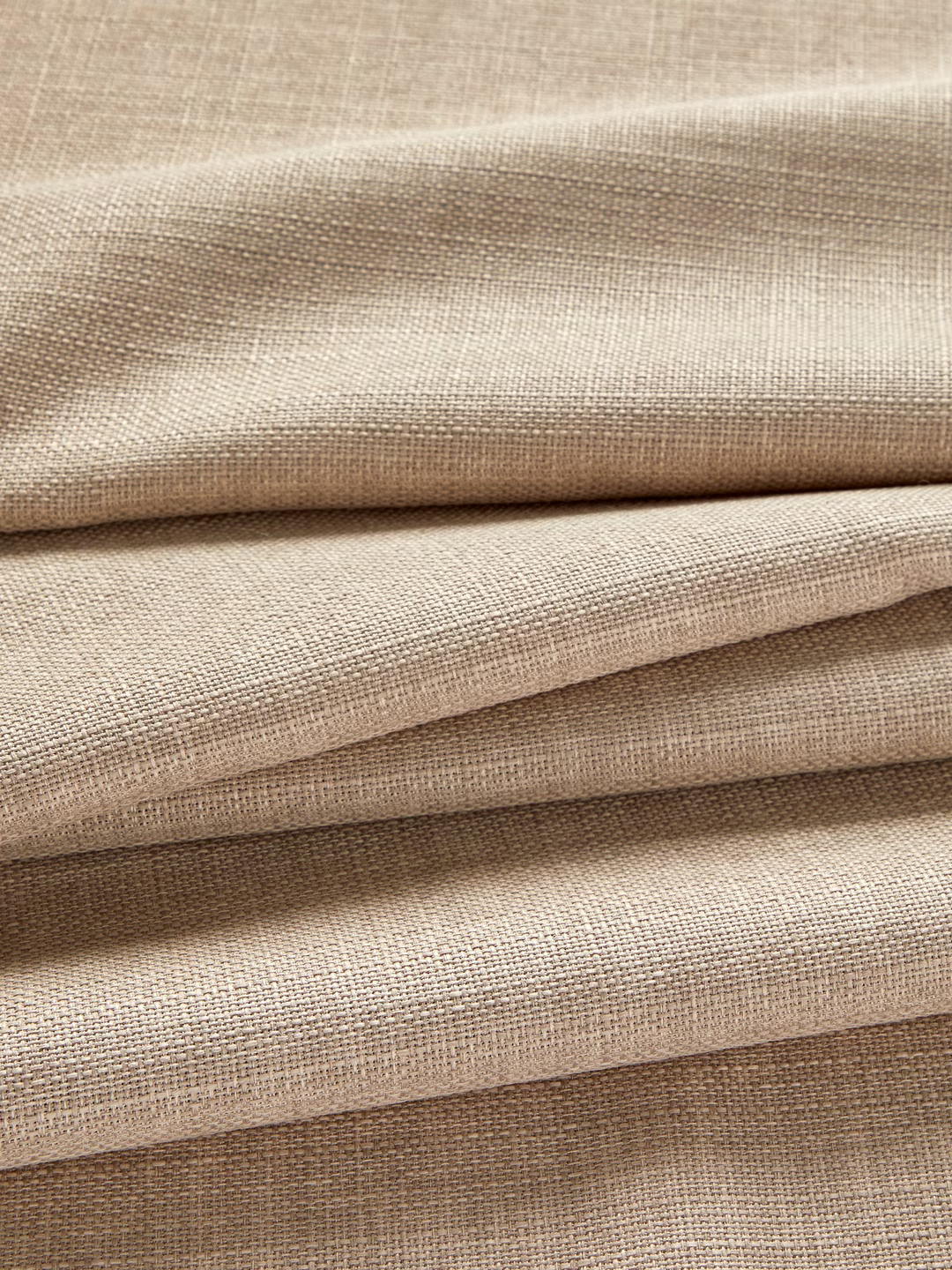 John Lewis Textured Weave Pair Blackout Lined Pencil Pleat Curtains, Natural, W228 x Drop 228cm