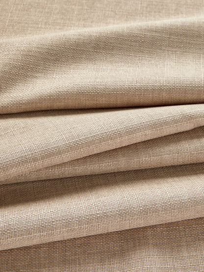 John Lewis Textured Weave Pair Blackout Lined Pencil Pleat Curtains, Natural, W228 x Drop 228cm
