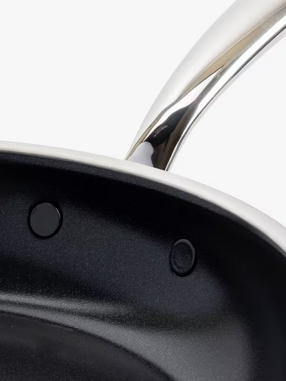 GreenPan Premiere Stainless Steel Ceramic Non-Stick Frying Pan, 30cm