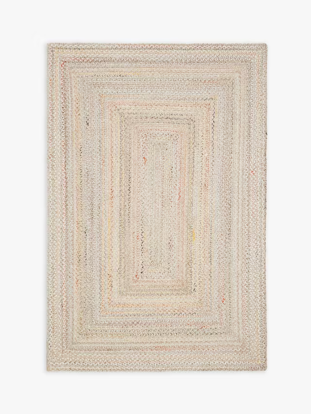 John Lewis Braided Performance Indoor/Outdoor Rug, Multi, L240 x W170cm