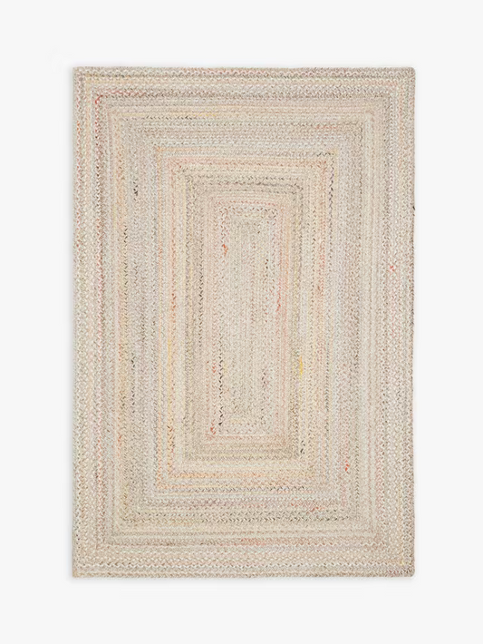 John Lewis Braided Performance Indoor/Outdoor Rug, Multi, L240 x W170cm