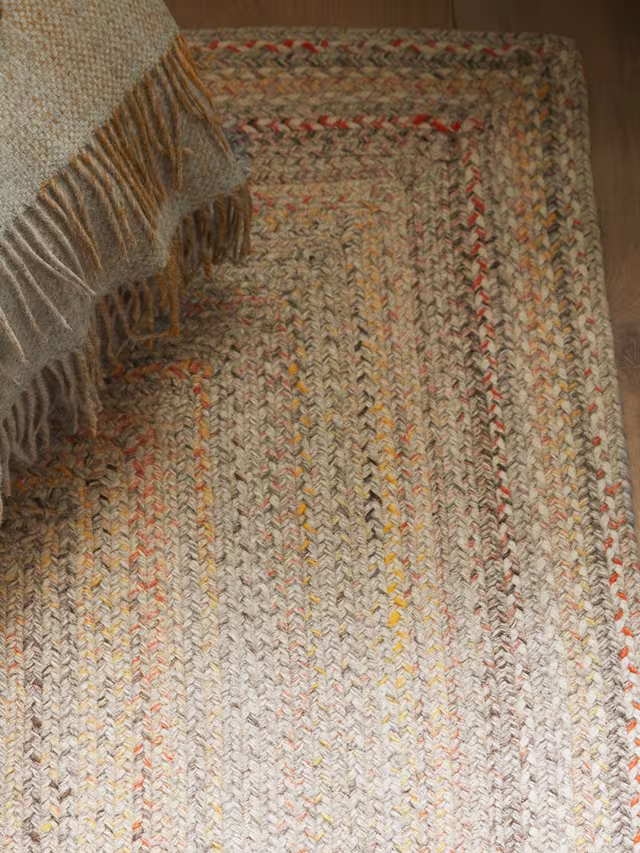 John Lewis Braided Performance Indoor/Outdoor Rug, Multi, L240 x W170cm