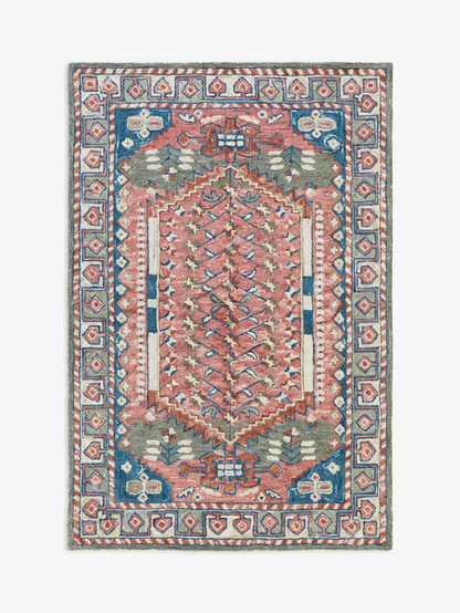 John Lewis Fashion Quashquai Rug, Green, L180 x W120 cm