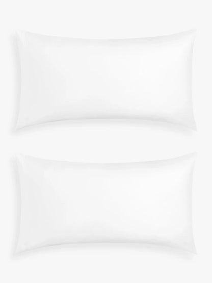 John Lewis Soft & Silky Egyptian Cotton Sateen 400 Thread Count Super King Duvet Cover, White