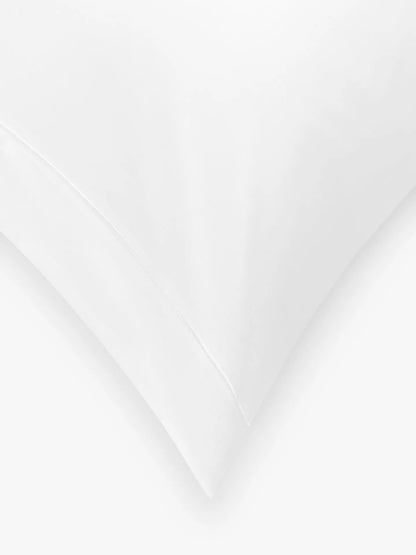 John Lewis Soft & Silky Egyptian Cotton Sateen 400 Thread Count Super King Duvet Cover, White