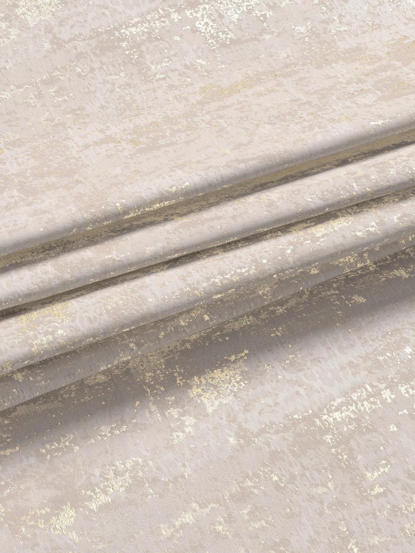 John Lewis Cala Weave Pair Lined Eyelet Curtains, Gold, W228 x Drop 182cm