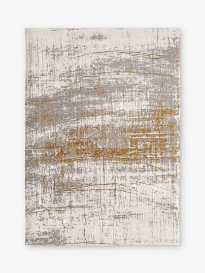 Louis De Poortere Mad Men Griff Collection Rug, Columbus Gold, L240 x W170cm