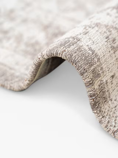 Louis De Poortere Medallion Rug, Grey, L240 x W170cm