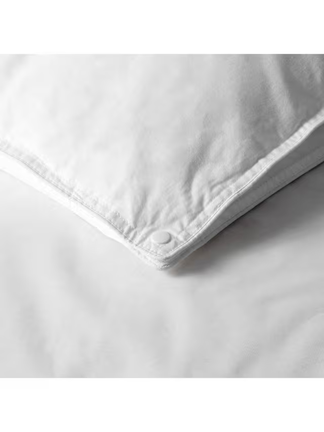 John Lewis Natural Duck Down 60/40 Duvet 3-in-1 Duvet, 13.5 Tog (4.5 + 9 Tog), White, Double, 200 x 200cm