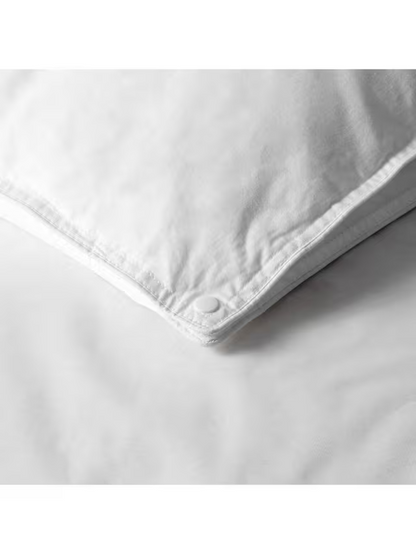John Lewis Natural Duck Down 60/40 Duvet 3-in-1 Duvet, 13.5 Tog (4.5 + 9 Tog), White, Double, 200 x 200cm
