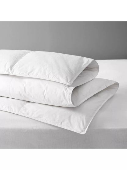 John Lewis Natural Duck Down 60/40 Duvet, 4.5 Tog, King Size, 225 x 220cm, White