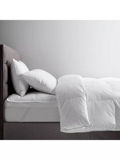 John Lewis Natural Duck Down 60/40 Duvet, 4.5 Tog, King Size, 225 x 220cm, White