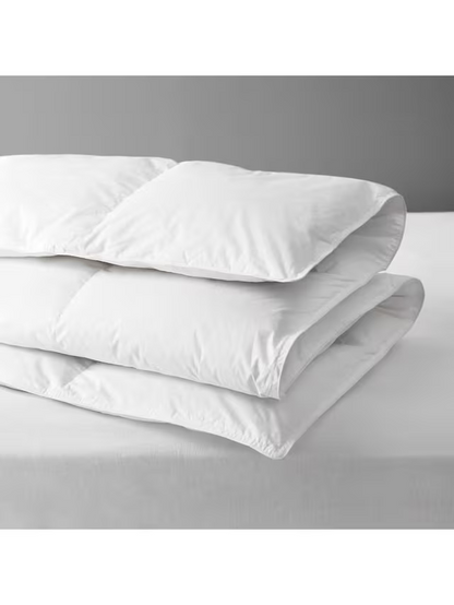 John Lewis Natural Duck Down 60/40 Duvet, 13.5 Tog, King, 225 x 220cm, White
