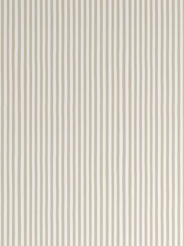 John Lewis Conwy Stripe Weave Pair Lined Hidden Tab Top Curtains, Putty, W228 x Drop 228cm