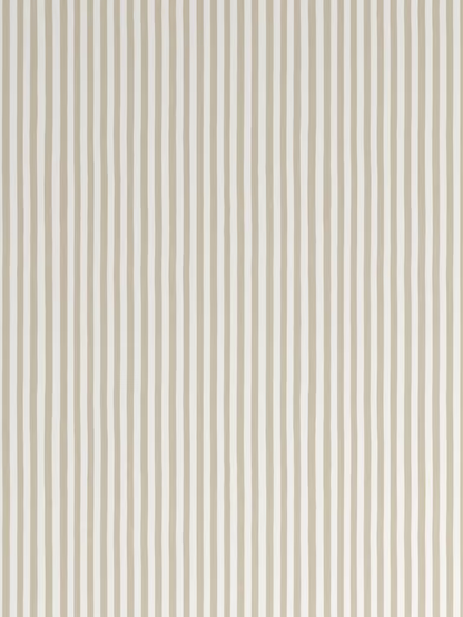John Lewis Conwy Stripe Weave Pair Lined Hidden Tab Top Curtains, Putty, W228 x Drop 228cm